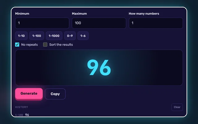Random Number Generator