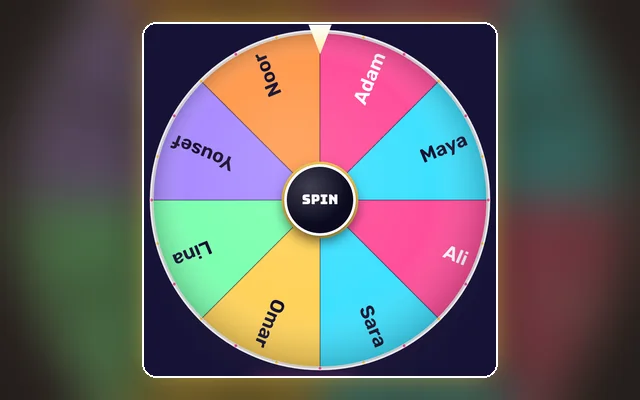 Wheel of Names